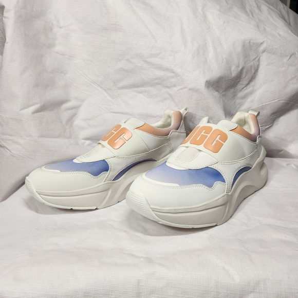 UGG Women's Sneakers in White and Blue - Picture 1 of 9